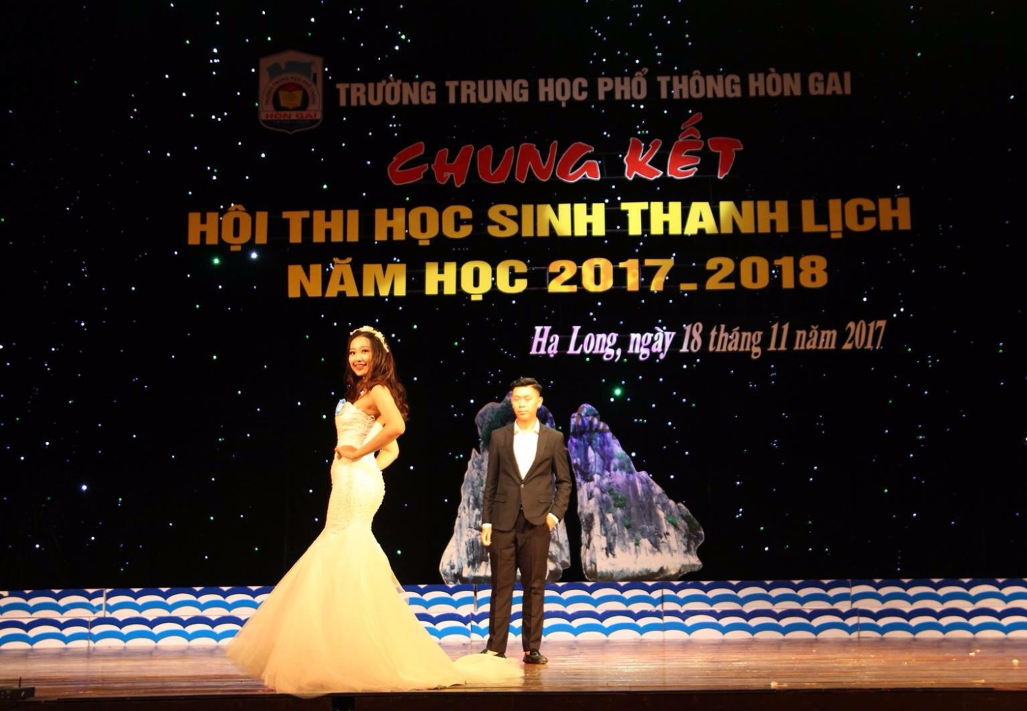 Hội thi học sinh thanh lịch trường THPT Hòn Gai