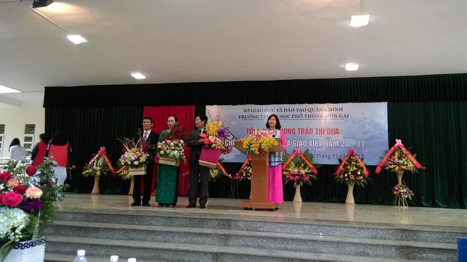 LỄ TỔNG KẾT PHONG TRÀO THI ĐUA 20-11-2017